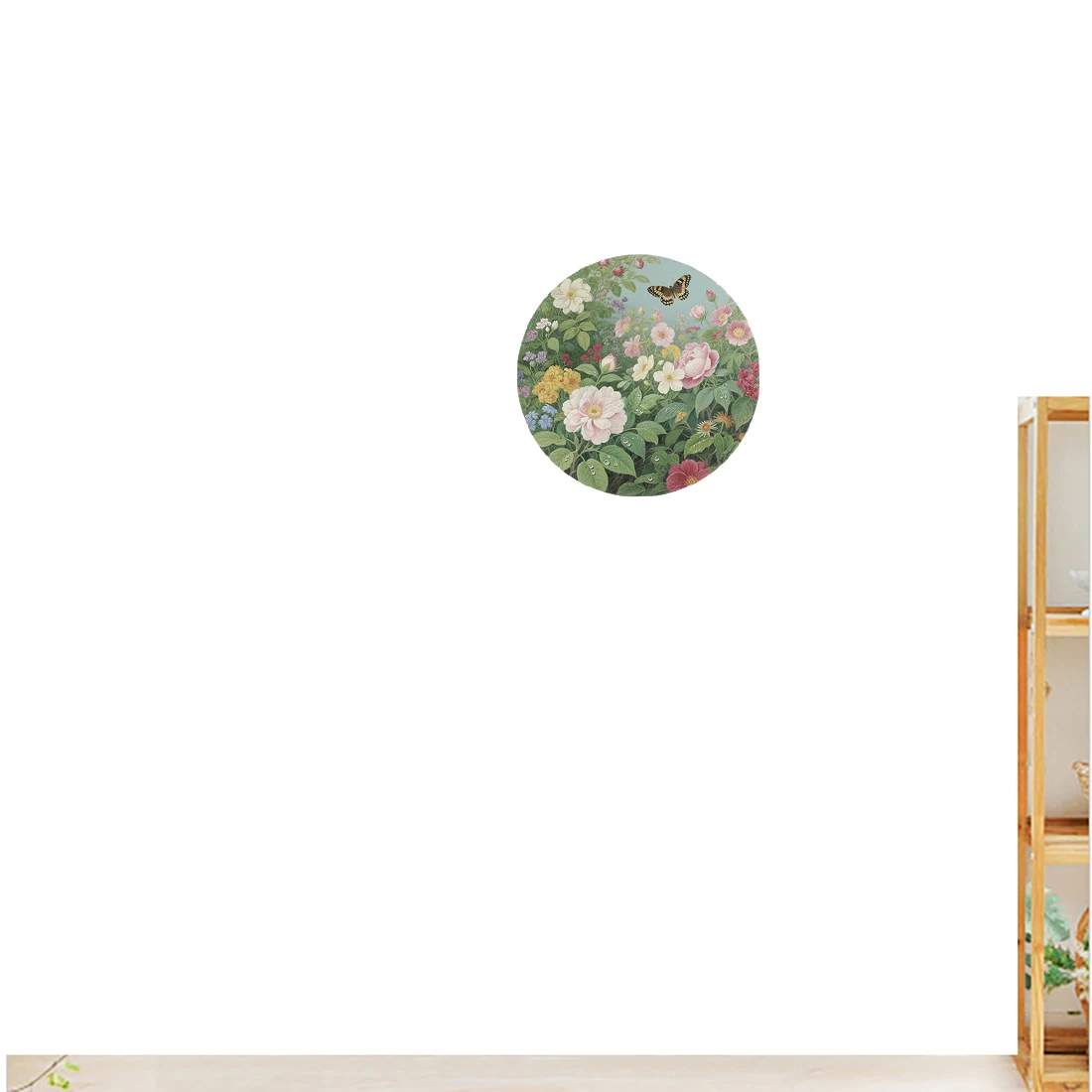 Three Ratels CEE106 Beautiful flower art wall stickers for home decoration