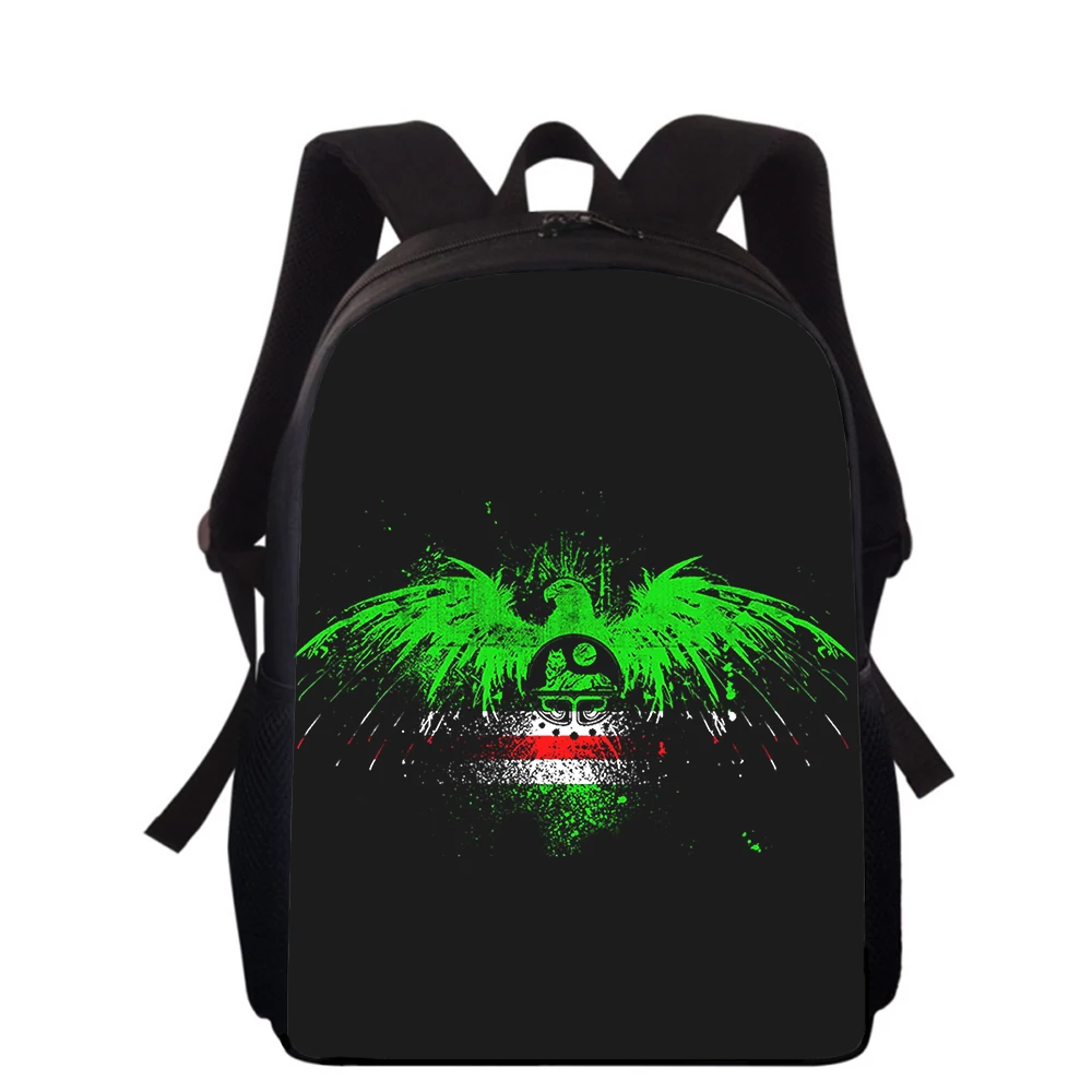 Republik Tschet schen ien Flagge 16 "3D-Druck Kinder Rucksack Grundschule Schult aschen für Jungen Mädchen Rucksack Schüler Schulbuch Taschen