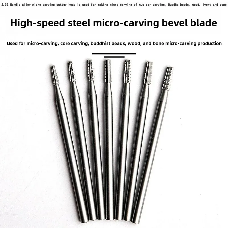 Angled Dental Burs Rotary Burrs / Mini Grinding Carving Drill Bits for Wood & Nut Carving / Fit 204 Dental Handpiece