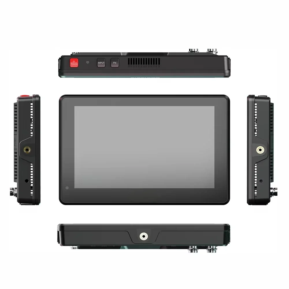 HT7S Capacitive Touch Screen 7 Inch 4K  MMonitor 2000 Nits High Brightness HD SDI MMonitor For SDI  Video Ca mera