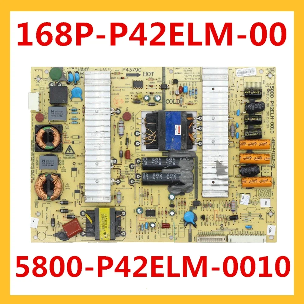 168P-P42ELM-00 5800-P42ELM-0010 Original Power Supply Board 5800-P42ELM-0010 168P-P42ELM-00 Power Board