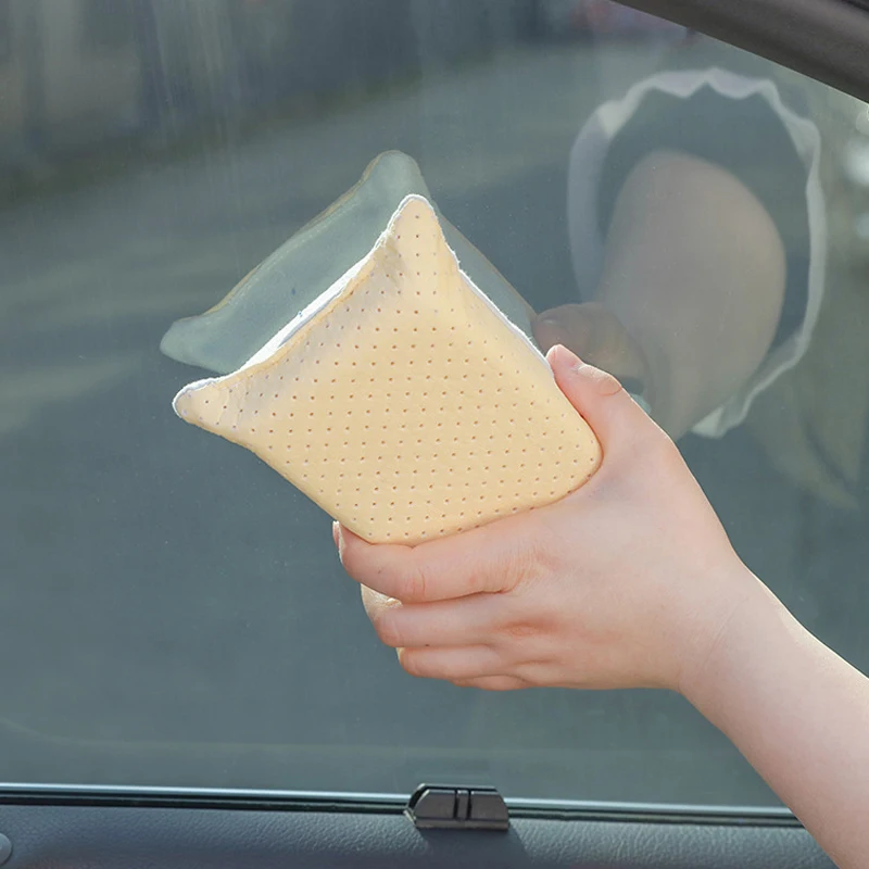 

Новинка, 1 шт., губка для защиты лобового стекла автомобиля, автомобильные зеркала, стекло, автодетализация, инструменты для мытья и чистки