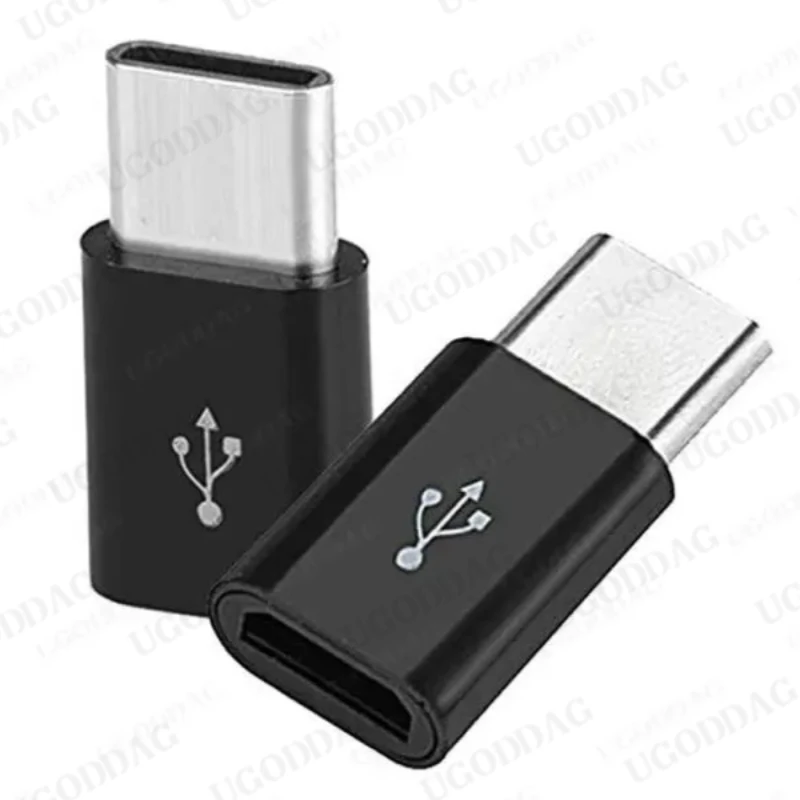 Mini Portable USB 3.1 Micro To USB-C Type-C Data Adapter Converter For Xiaomi Huawei Samsung Galaxy A7 Adapter USB Type C