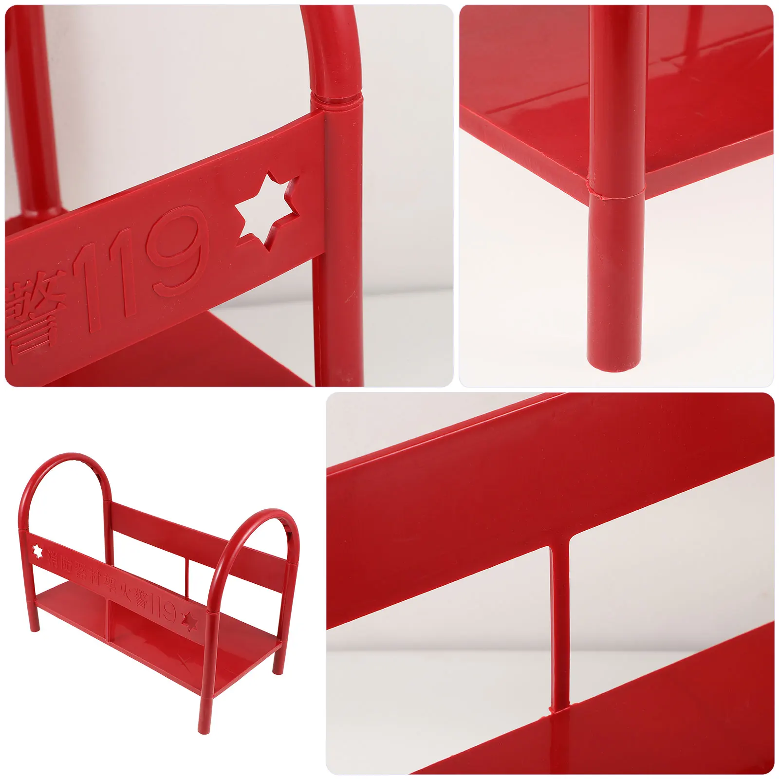 Fire Extinguisher Base Holder Bracket for 3-5kg Powder Sturdy Plastic Mount Stand Home Car Use Reliable Easy Assembly