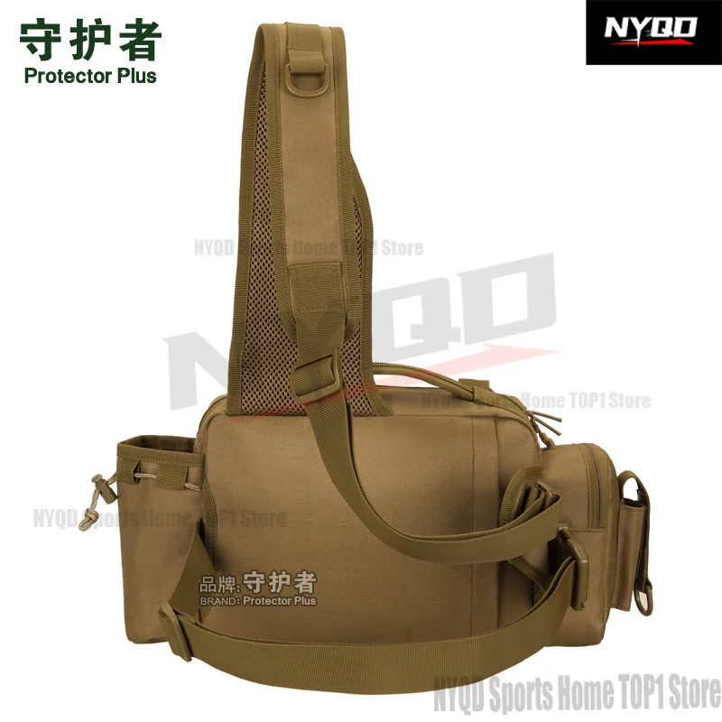 X229 Multi functional Roada Large Waist Bag Crossbody Fishing Bag Plug in Bag fishing rod Outdoor Backpack