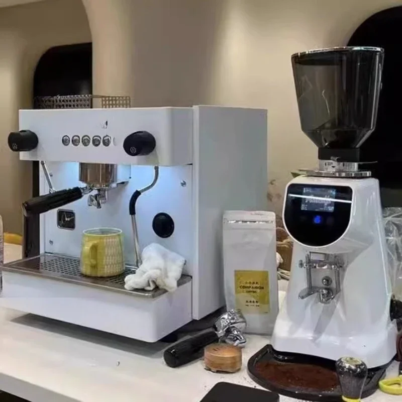 2.0 single and double head commercial Italian semi-automatic coffee machine