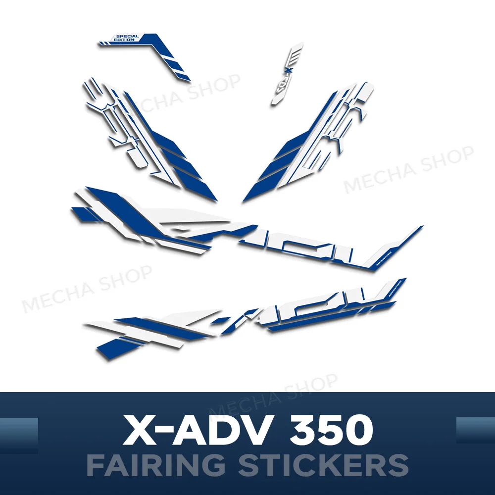 Fairing Stickers Body Decoration Decals Motorcycle Sticker Anti-Scratch PVC Sticker for ADV350 ADV 350 2026
