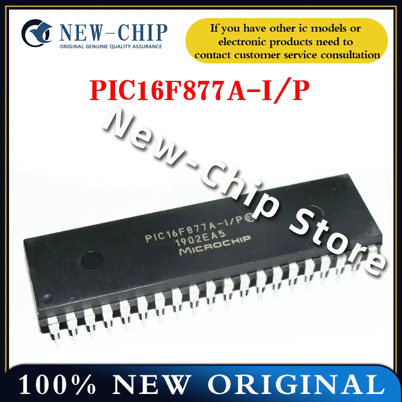 

2-20 шт./лот PIC16F877A-I/P DIP-40, новый оригинальный PIC16F877A