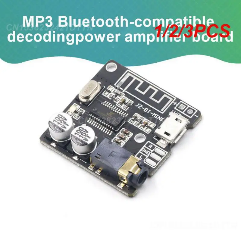 1/2/3PCS Audio Receiver Board Stereo 3.7-5v Music Module Vhm-314 Lossless Decoder Board Wireless Led Indicator Mp3