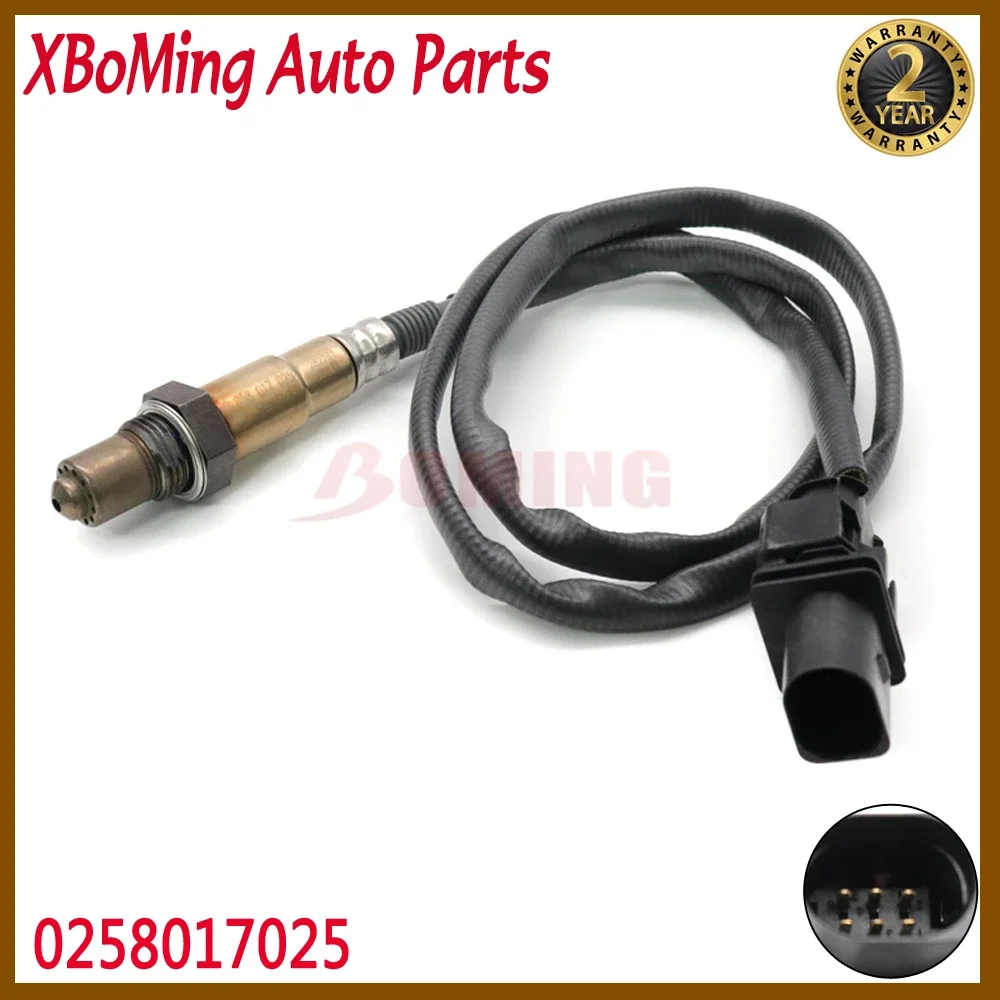 Lambda Sensor Oxygen O2 0258017025 For SEAT EXEO AUDI A3 A4 A6 TT SKODA SUPERB For Volkswagen EOS GOLF JE TTA NEW BEETLE