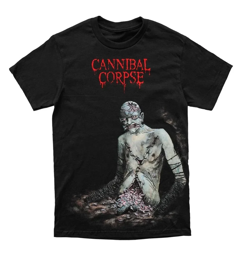 Fashion CANNIBAL CORPSE 3D Printed T Shirt For Men Summer Fashion Round Neck Short Sleeve Tops Daily Hip-hop Streetwear Tees