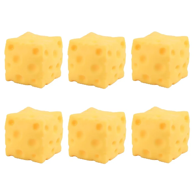 Squishy Vierkant Kaas Knijpspeelgoed Langzaam Rebound Push Stress Zintuiglijk Speelgoed Zachte Boter Kaas Fidget Speelgoed Kerstcadeau