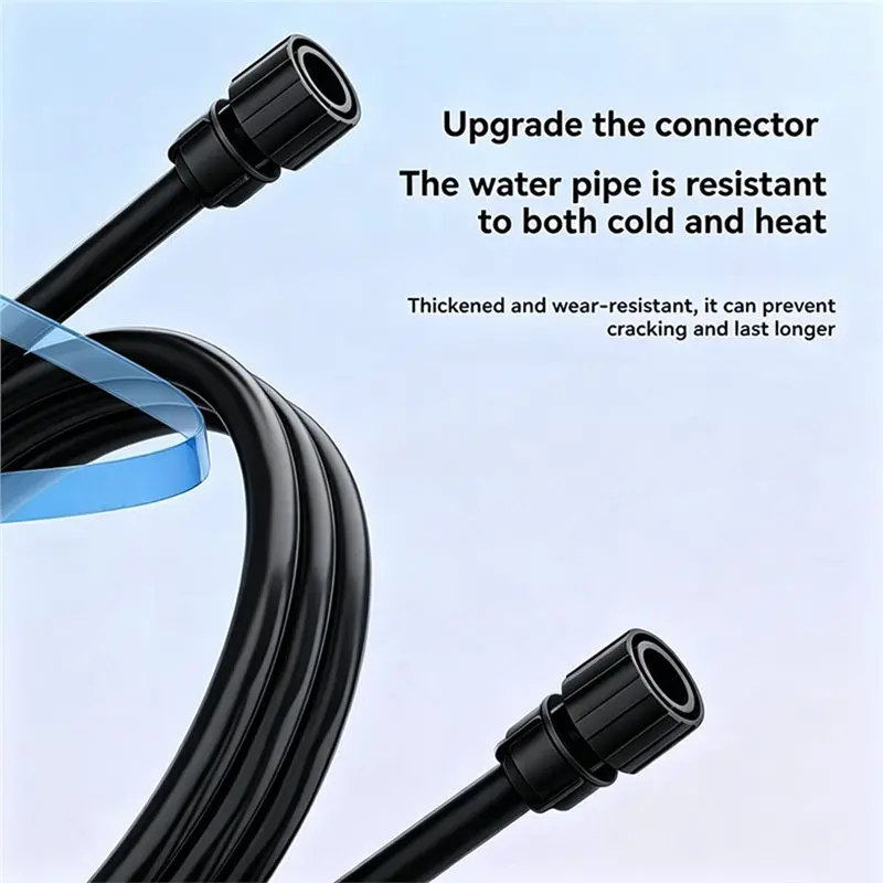 Superior-Portable Camping Shower Kit With LED Display 7800Mah Rechargeable Outdoor Shower For Travel Car