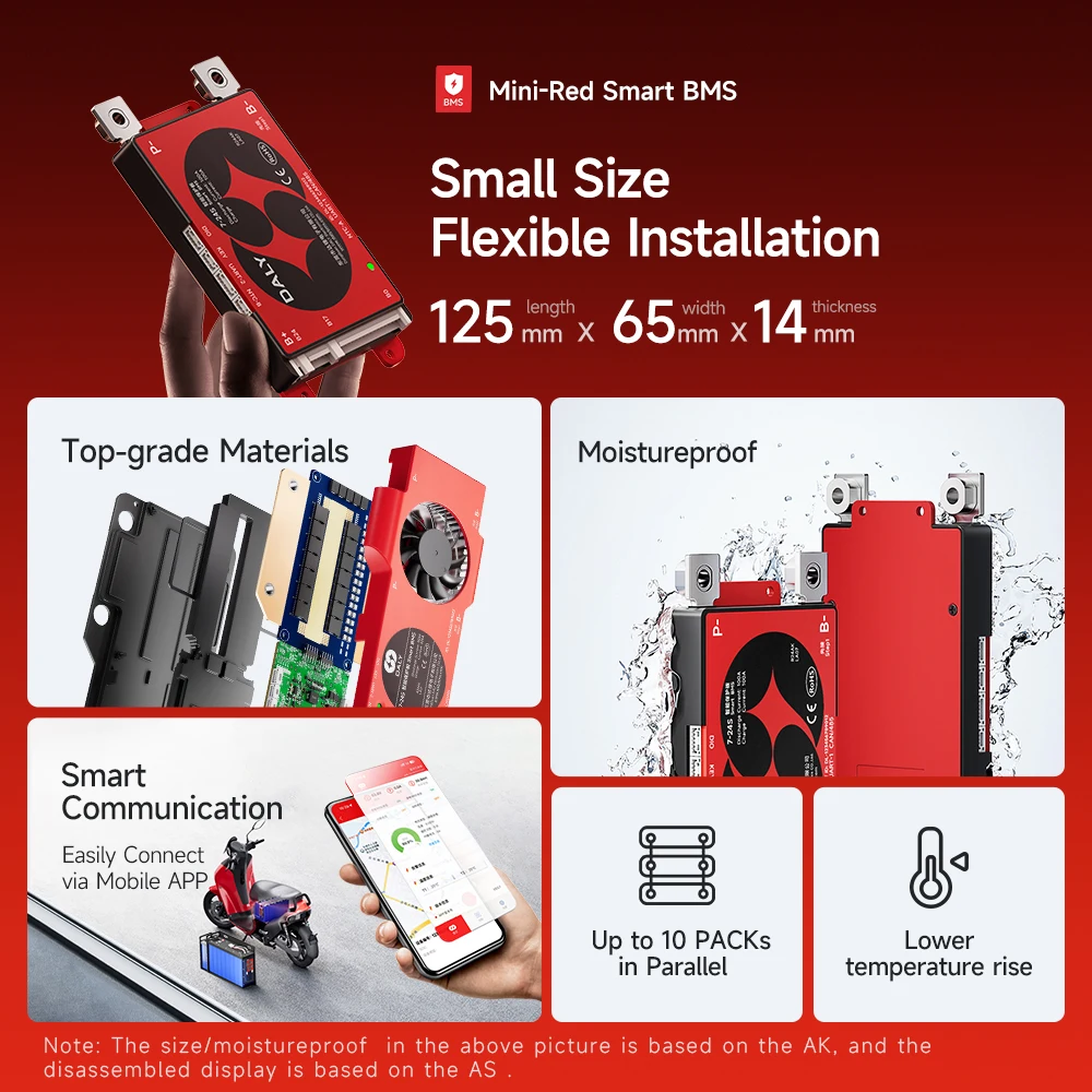 DALY SMART BMS LFP 4S 7S 8S 16 - Smart Bms recensie en prijs