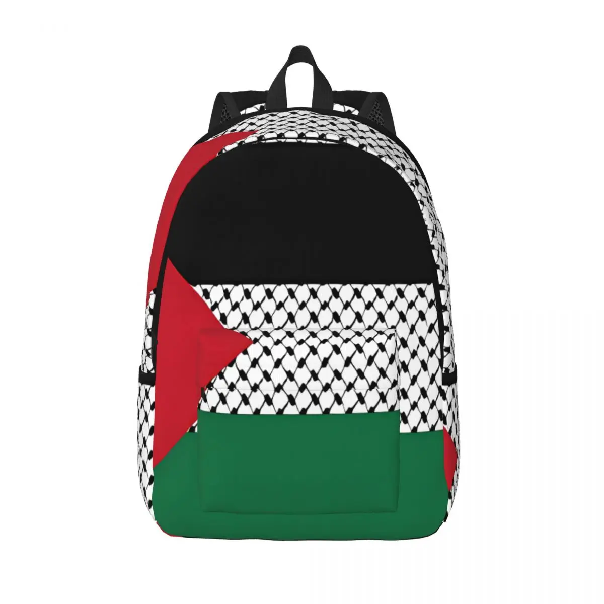 

Flag Of Palestine Backpack Kufiya Leisure Backpacks Boy Hiking Print School Bags Design Rucksack
