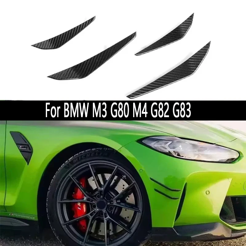 

Для BMW M3 G80 M4 G82 G83: карбоновый сплиттер переднего бампера, накладка-спойлер, воздуховод, обвес в стиле MP