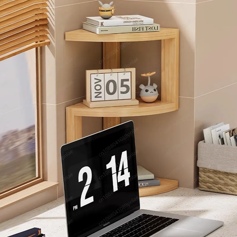 Desktop Corner Shelf Bedside Study Storage Rack