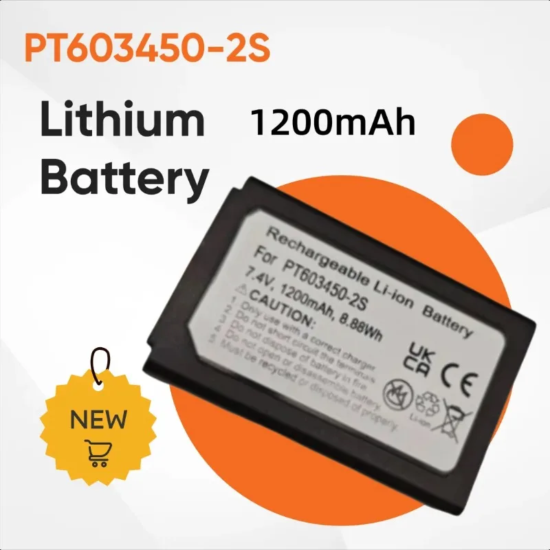 

7.4V 1200mAh for DT-9880 DT-9880M DT-9881 DT-9881 PT603450-2S Lithium Battery