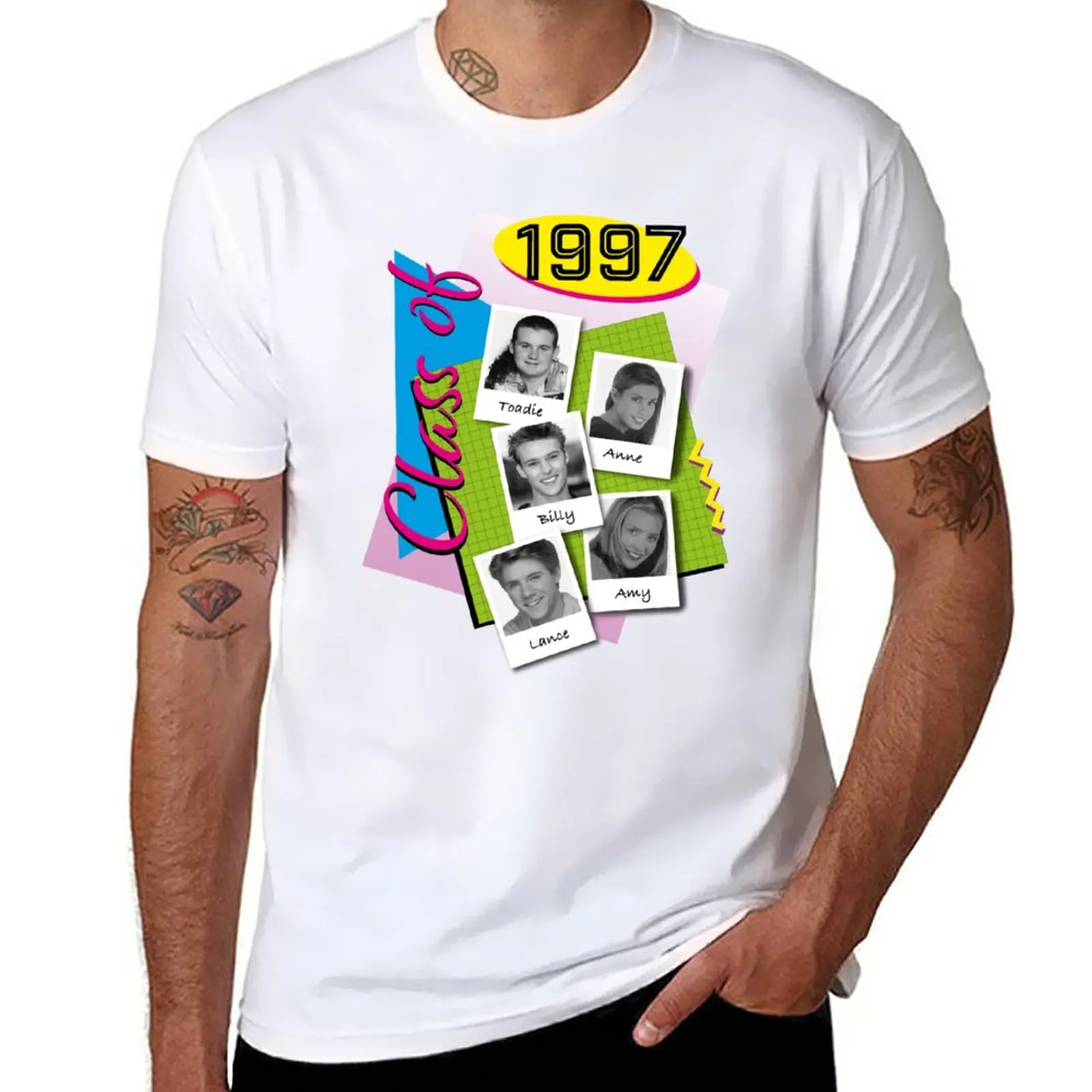 

Новинка, класс 1997, футболки, футболки, милая одежда, мужская одежда