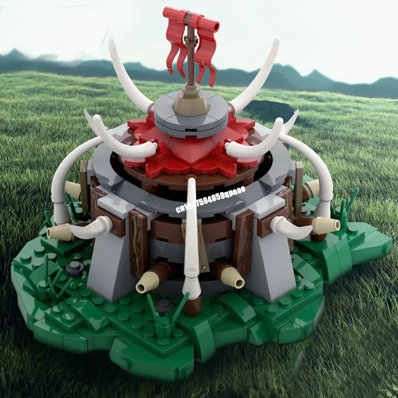 Nieuwe 3677 Stuks Beroemde Wow Game Serie Moc Orc Home Street View Model Aangepaste Puzzel Diy Creatieve Ideeën Kid Speelgoed verjaardagscadeautjes