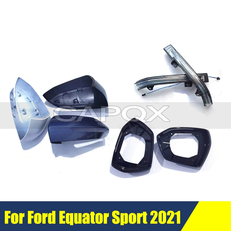 

Side Rearveiw Mirror For Ford Equator Sport‌ 2021 Side Rear View Mirror Cover Reversing Mirror Frame Cap Lens