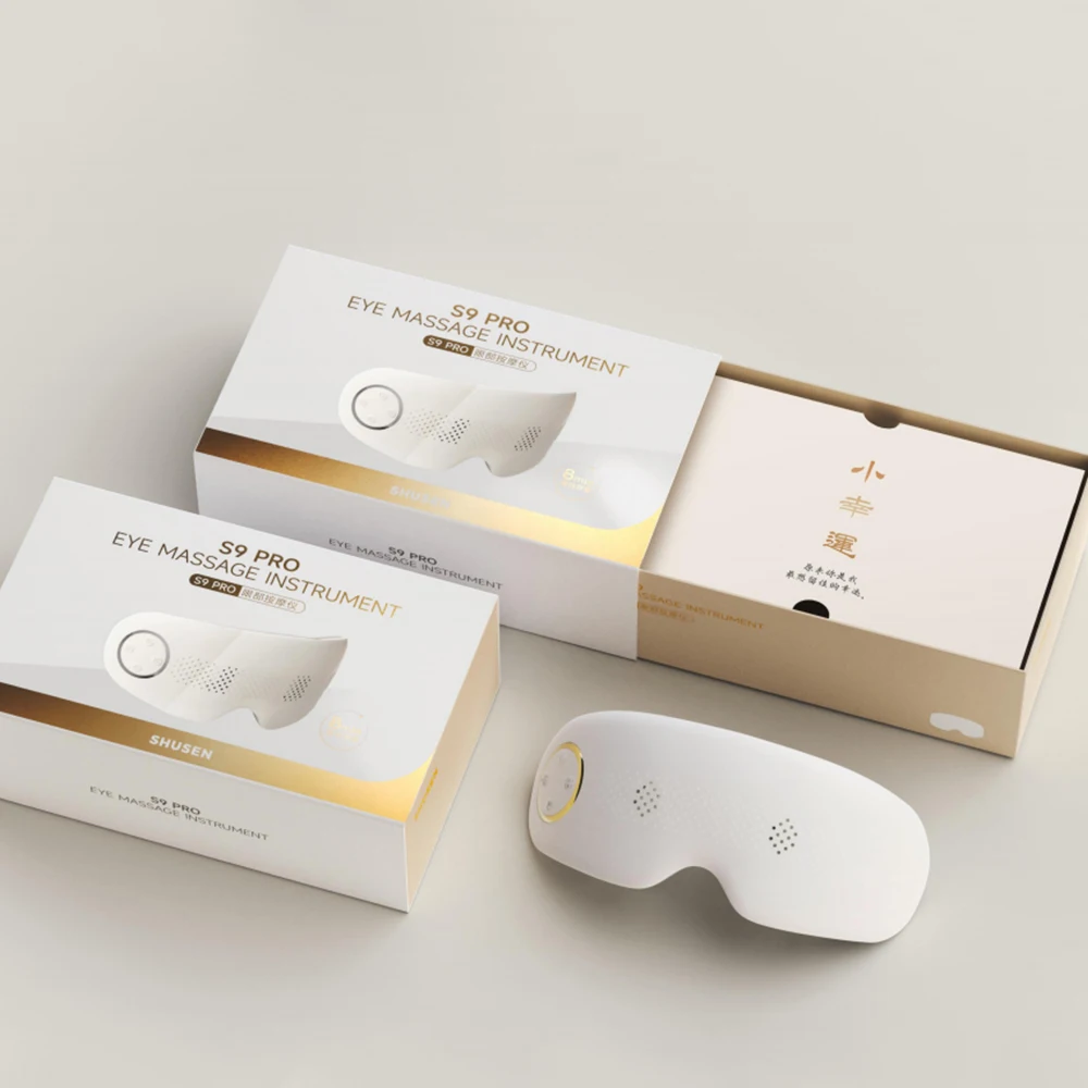 Smart Library Smart Electric Eye Massager With Hot & Cold Compress Vibration Heating Feature