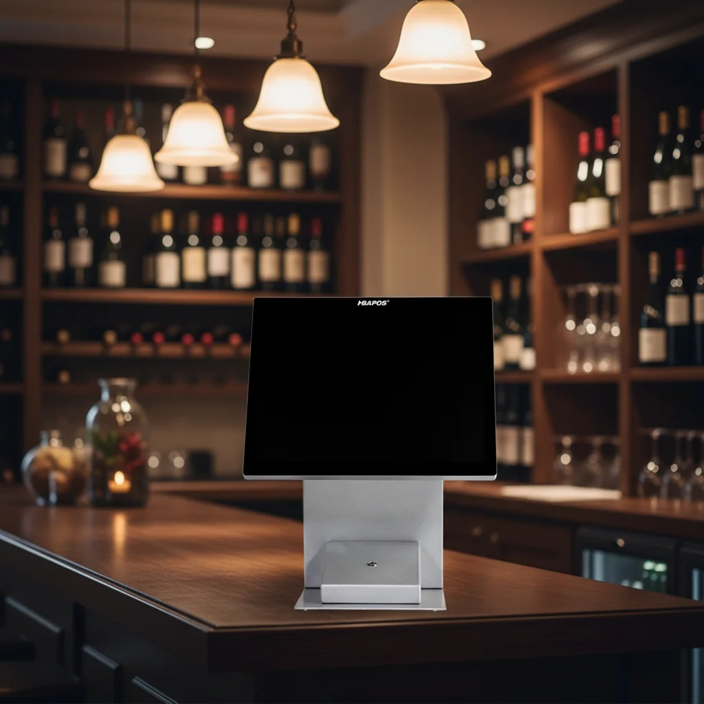 ATV&UTVHBAPOS Matel Dual 15 Inch Touch Screen Pos System for Supermarket Pos Machine All in One Pos Systems