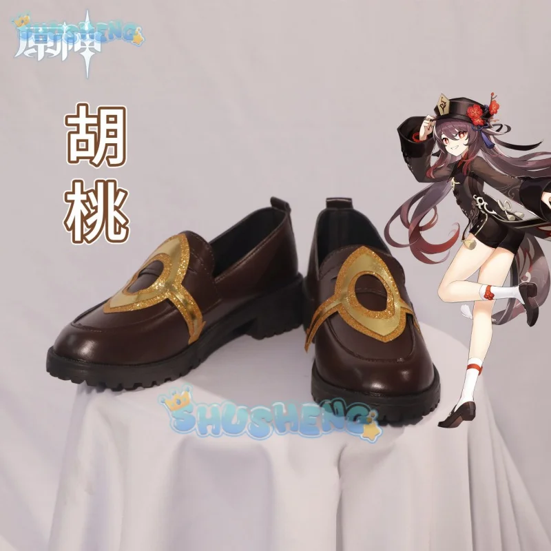 Genshin Impact cos Hutao cosplay Anime game character shoes