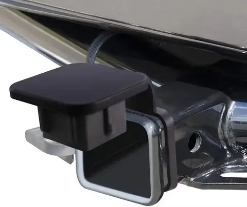 Trailer Hitch Receiver Cover Plug Rubber Tow Plug Tube Cap Protector for Mercedes Toyota Jeep Ford Chevrolet RAM Dodge