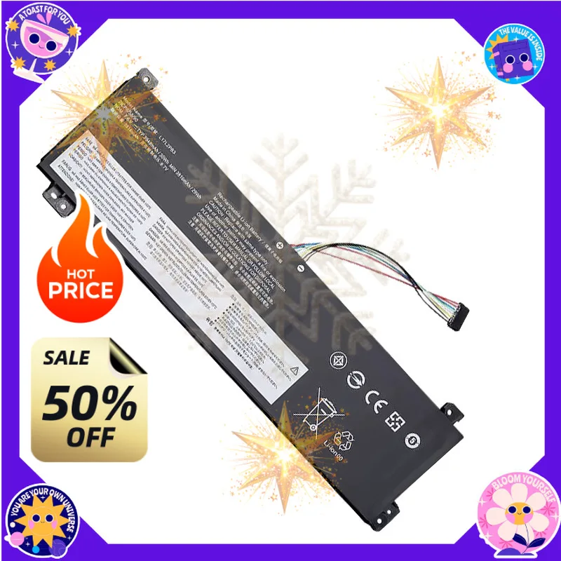 SWZY 7.6V  L17L2PB3 L17C2PB3 Battery For Lenovo IdeaPad V130-15IKB V330-15IKB V530-15IKB V530-14IKB 81HL0023GE L17M2PB4 L17L2PB4
