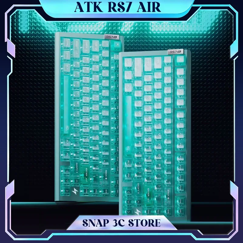 

ATK RS7 Air Magnetic Switch Keyboard 75% Rapid Trigger 8KHz HE Hall Effect SOCD Wired Gaming Keypad For Valorant Delta Force