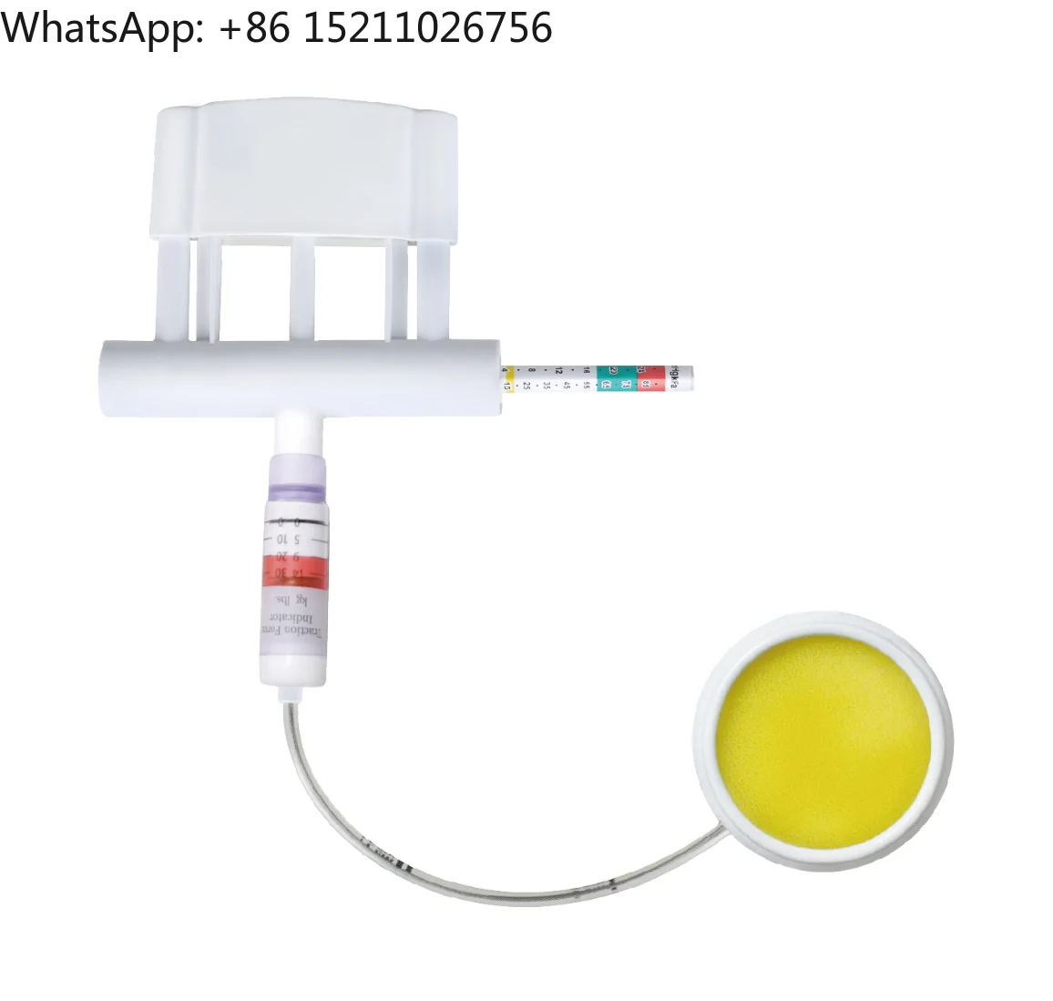 Vacuum Suction Cup with Traction Force Indicator CE Approved for Vacuum Delivery System Obstetrics and Gynecology Product