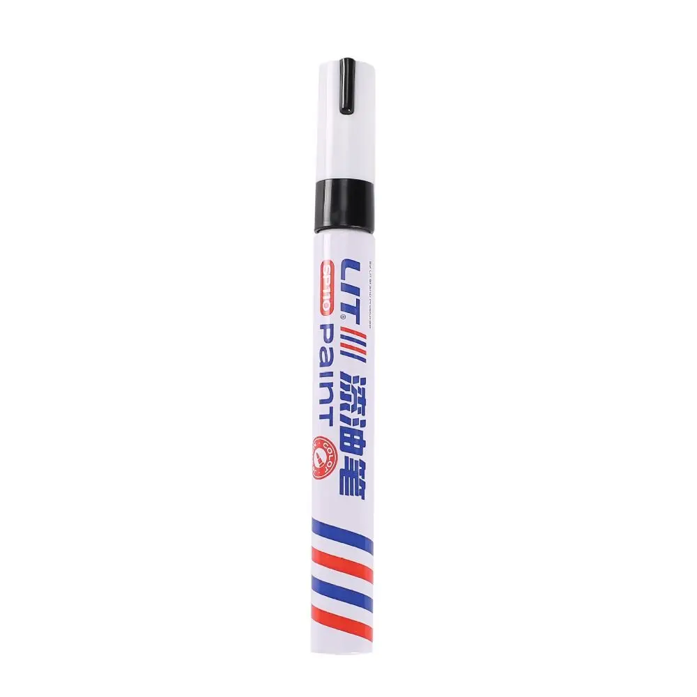 

12 Colors Paint Marker Permanent Colorful Metal Paint Pen Graffiti Art Rock Painting Oil-based Colored Drawing Marker Ceramic