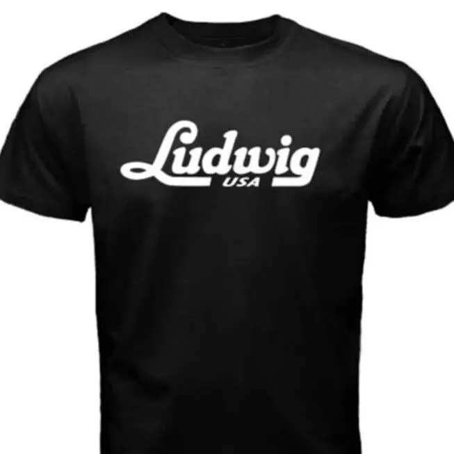 Ludwig Drums Cymbals Men'S Black T Shirt