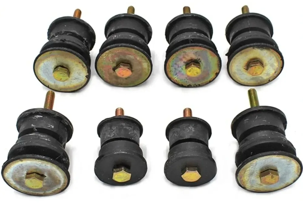 

Chassis Frame Rubber Mounts Cab Suspension Cushions Body Mounts for ZX Auto Tiger F1 F3 Tiger G3 TUV