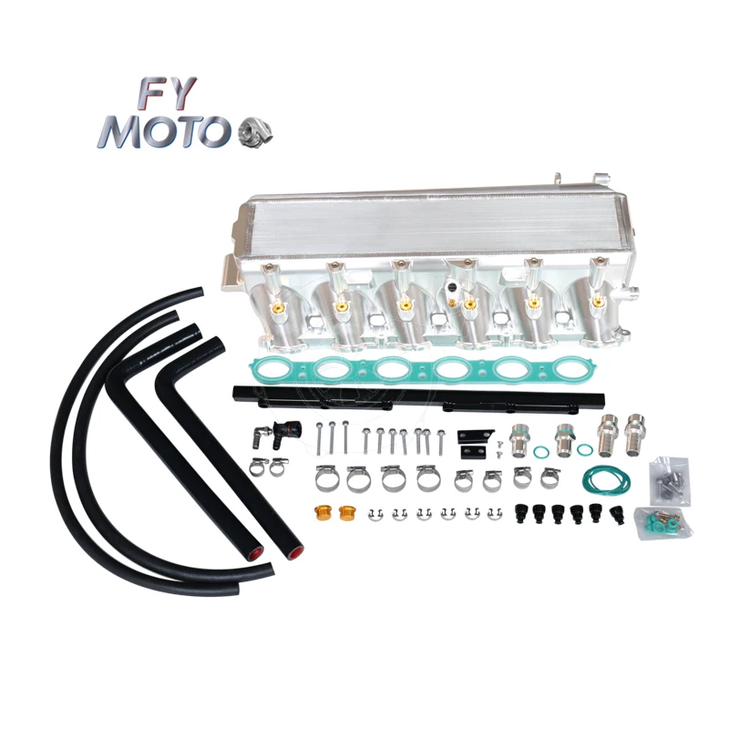 CNC Billet Endtank MAX CORE Gen 2 B58 Charge Air Cooler Intake Manifold For M340i G20 G29 A90 3.0T 2020+ Not Fits For 48V