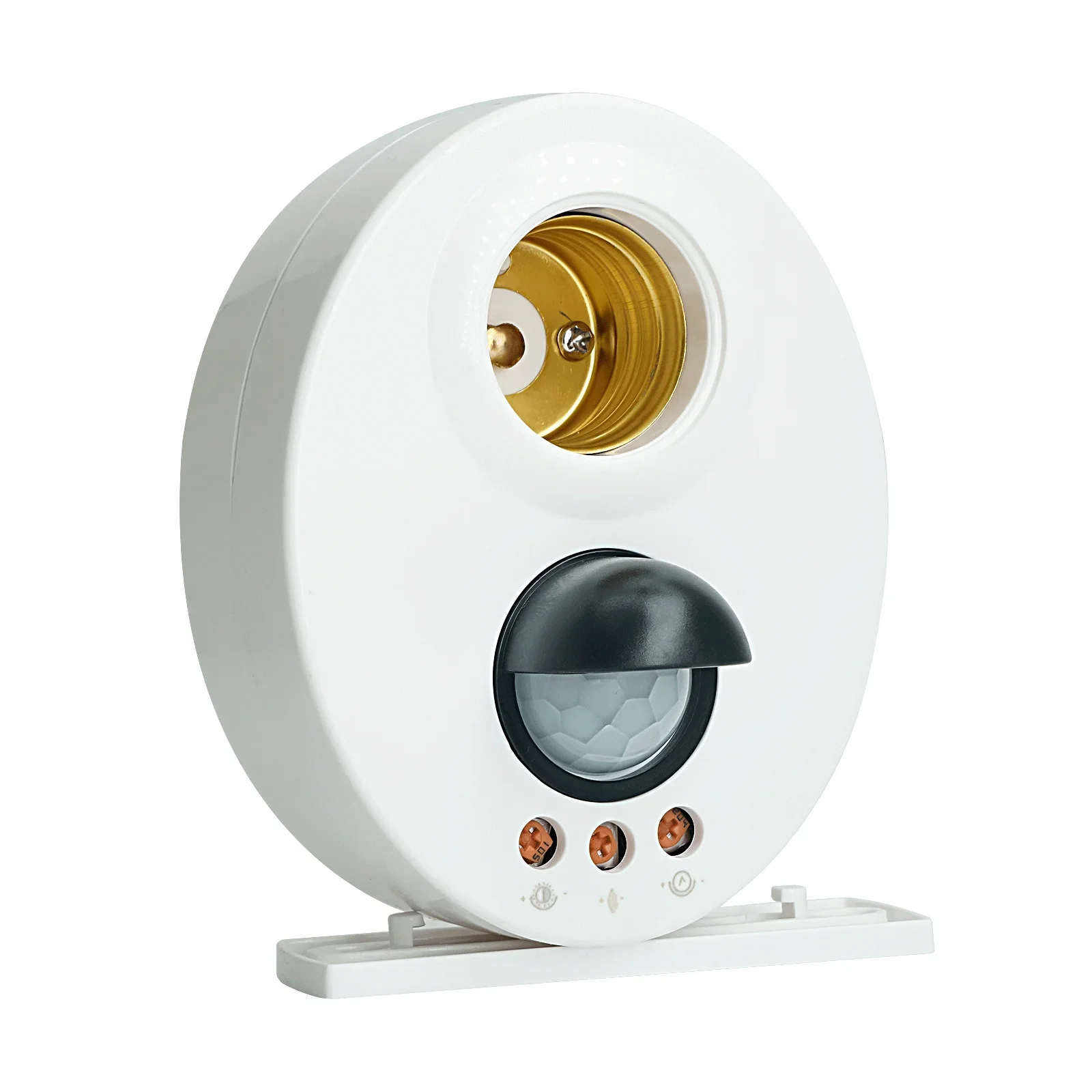 170 ~ 250VAC E27 portalampada a luce infrarossa interruttore sensore di movimento PIR supporto Base di ritardo regolabile