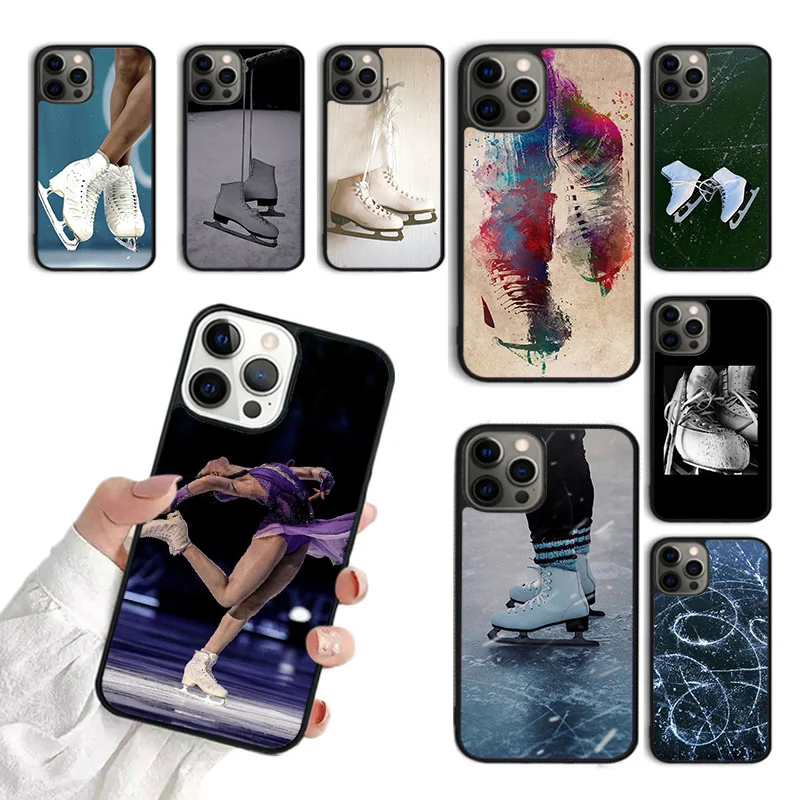 Figure Skating Dance Phone Case For iPhone 15 16 SE2020 11 12 13 14 Pro Max Mini Cover For iPhone Max 6 7 8 Plus coque Fundas