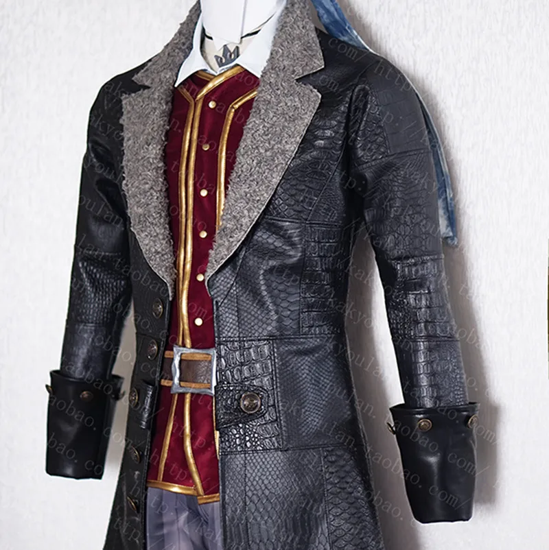 Kingdom Hearts III Sora Pirates of the Caribbean set cosplay costume customized for male