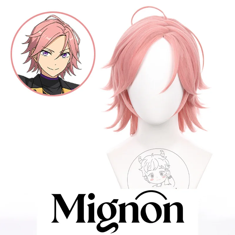 

Парик для косплея Ensemble Stars 2, Сакура Кохаку, ES Crazy B, короткие волосы, подарок на Хэллоуин