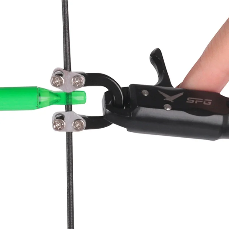 1 st Boogschieten Compound Boog D Loop Release Metalen Boogpees Voor Schieten Accessoires