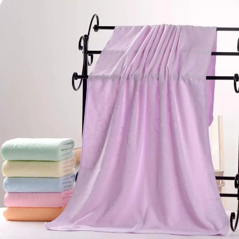 جديد بلون ستوكات تنقش الدب منشفة استحمام 70*140 ماصة سميكة لينة تنقش حمام اللوازم المنزلية #3