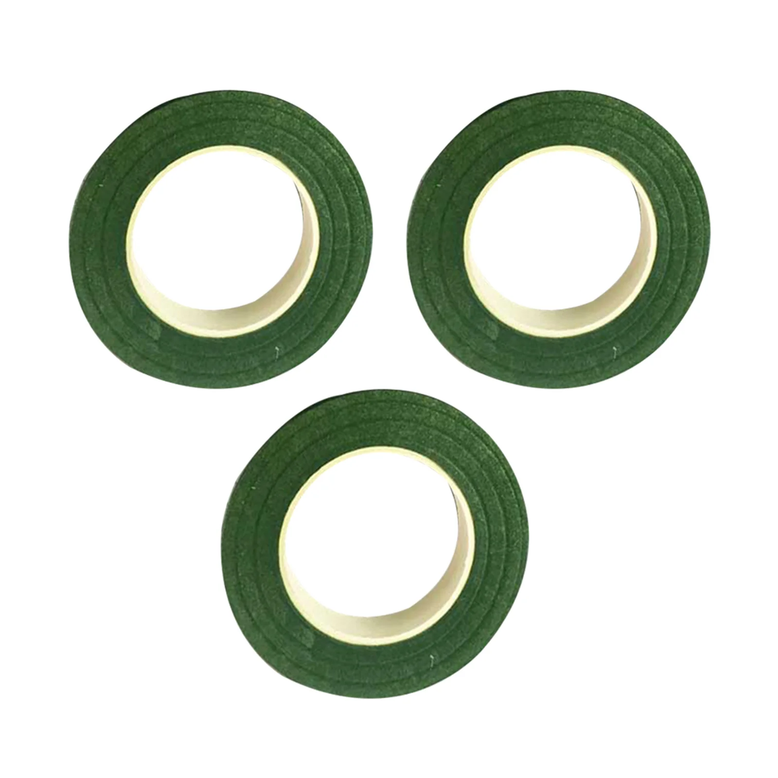 

3 Rolls 27m Floral Tape Green Flower Arrangement DIY Decor Wedding Bouquets Scrapbooking Gift Wrapping Floral Tape