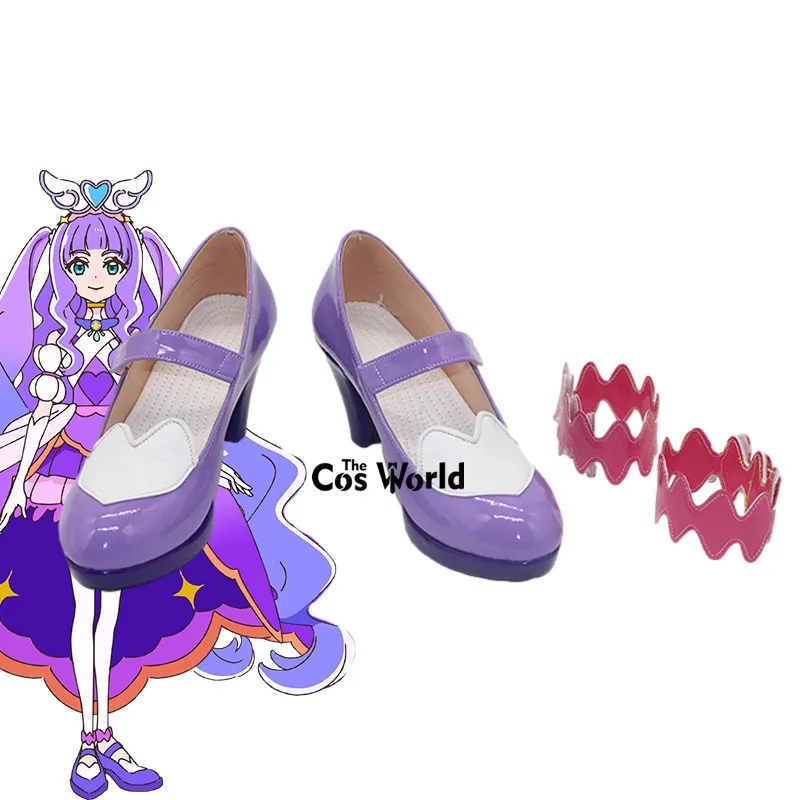 

Pretty Cure Precure Hirogaru Sky Cure Majesty Anime Customize Cosplay High Heels Shoes