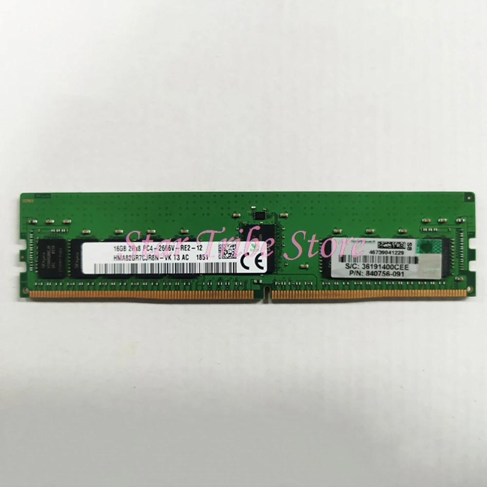 

Server Memory G9 GEN10 840756-091 16GB DDR4 2666 2RX8 PC4-2666V REG ECC RAM