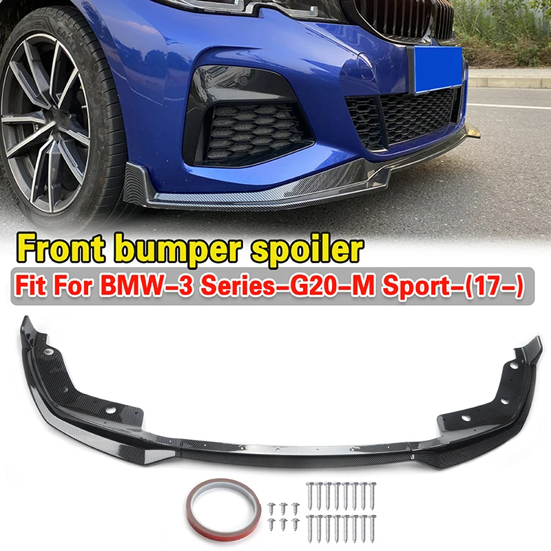 

Rhyming Front Bumper Lip Splitter Guide Plate Spoiler MP Style Fit For BMW 3 Series G20 2019 2020 Car Modification Accessories