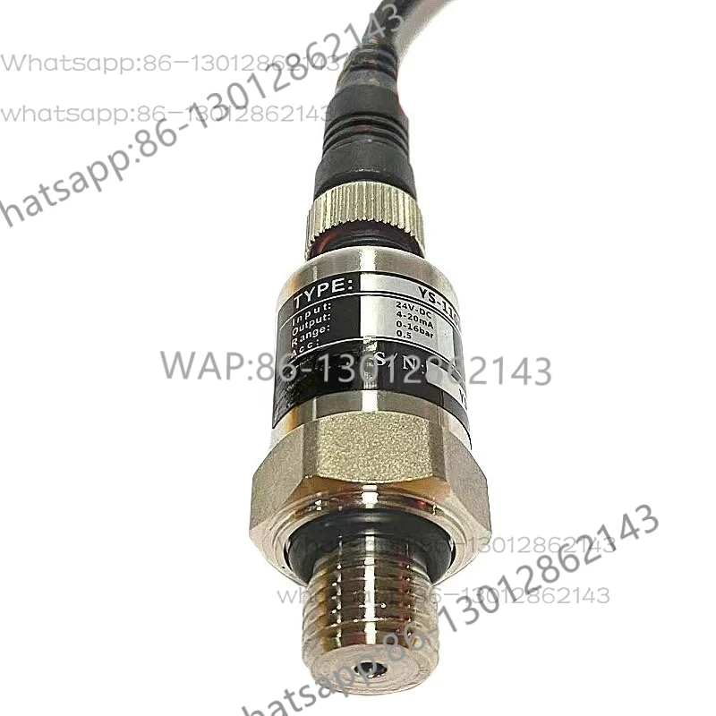 2026   Screw Machine Stainless Steel YS-PT 1100B Pressure Sensor INPUT 24VDC OUTPUT: 4-20mA
