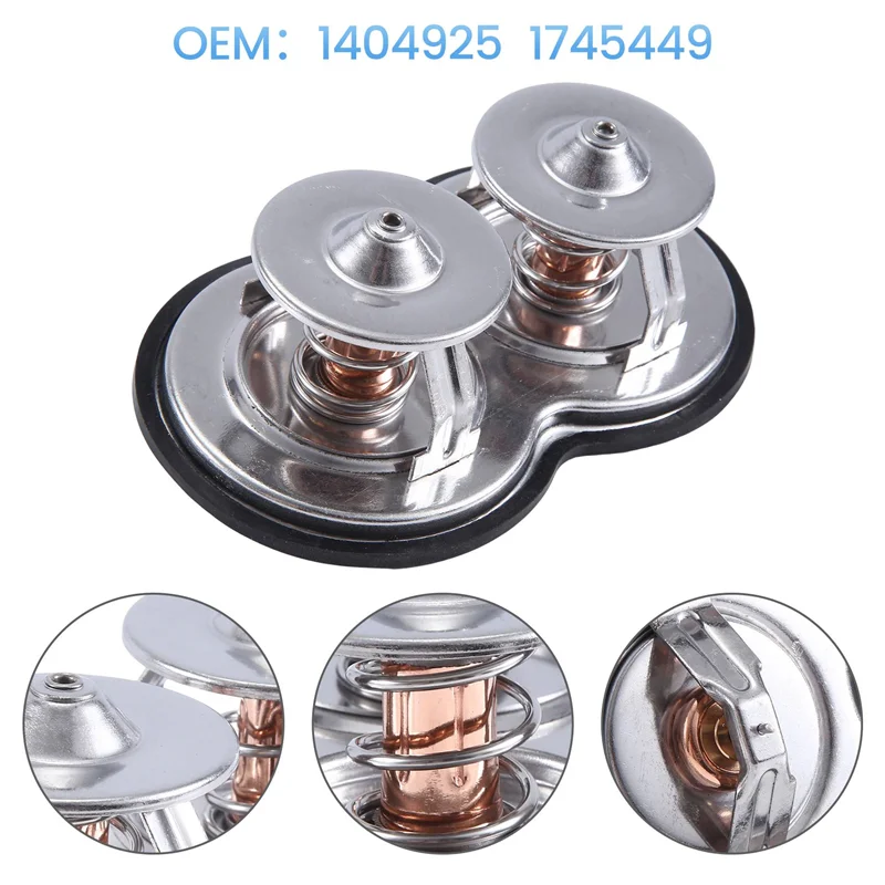 

1 Piece Thermostat Coolant Thermostat Trucks Coolant Thermostat For Scania Trucks 1404925 1745449 TX32/1D-A97E