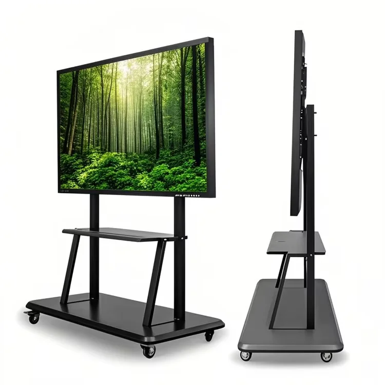 Hot Sale  Interactive Boards Customized Sizes Multi-touch Screen Display Interactive All-in-one 4K  School Teaching