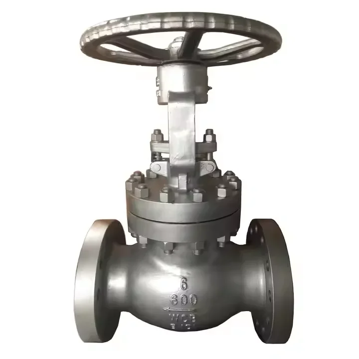 Factory Premium Quality Durable 6 Inch Cast Steel WCB Globe Valve Class 300 Stop Valve with Hand Wheel for Oil Gas Water 3